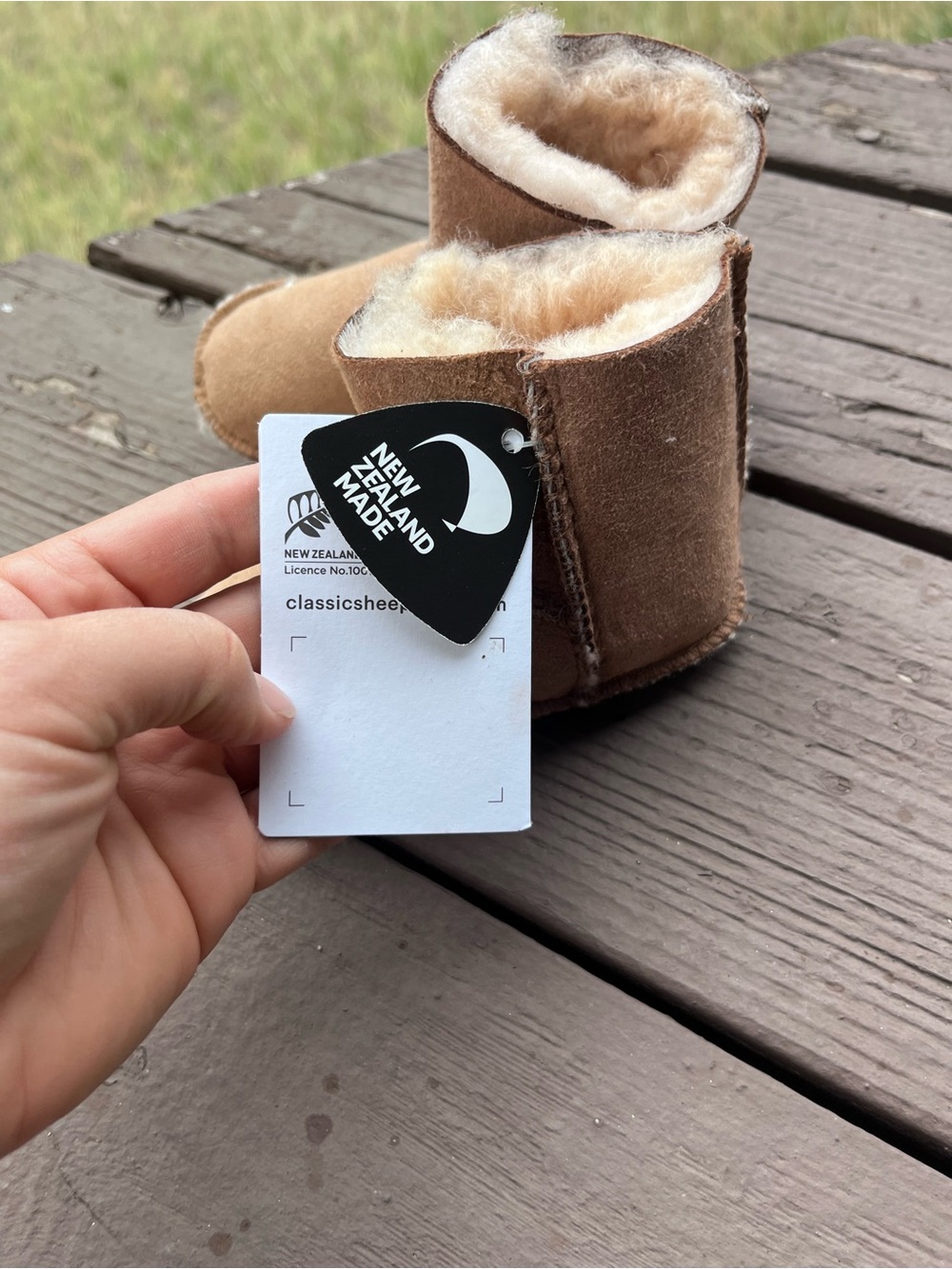 Classic Sheepskin Kids Booties